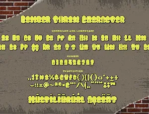 Bomber Throw Urban Graffiti Font