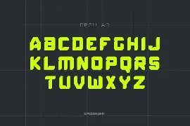 Speed Rush - Race Display Font