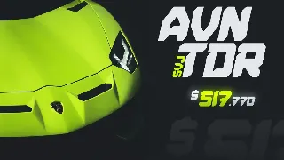 Speed Rush - Race Display Font