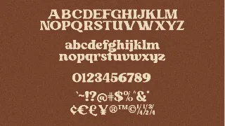 Monstario Serif font