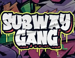 Bradwall Graffiti Font