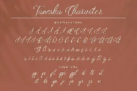 Tanesha Handwritten Script Font