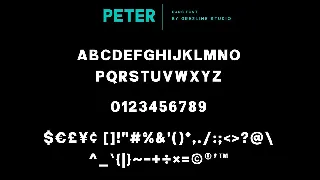 Peter Quincy - Font Duo