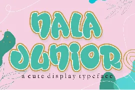 Nala Junior - Chubby Display Font