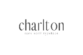 Charlton Sans Serif Font Family