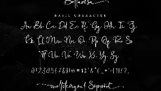 Bellarosa font