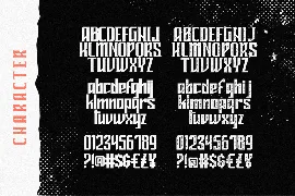 Mideltone Gothic font