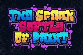 Street Lord Graffiti Font