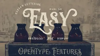 Sortdecai Display font