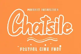 Chatsile - Playful Kids Font