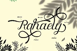 Rahaely - Elegant Script Font