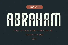 Abraham Font Family