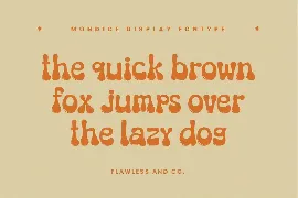 Mondice font