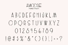 Amoore - A Classy Handdrawn font