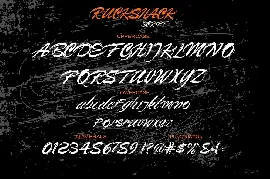 Ruckshack - Powerful Font