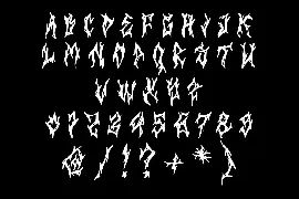 Trash Cadaver â€“ Black Metal Font