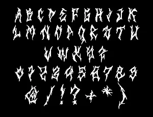 Trash Cadaver â€“ Black Metal Font