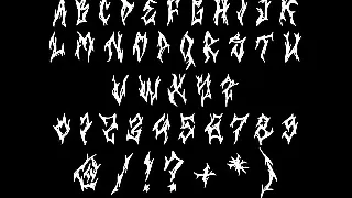 Trash Cadaver â€“ Black Metal Font