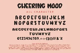 Cheering Mood - Cute Playful Font