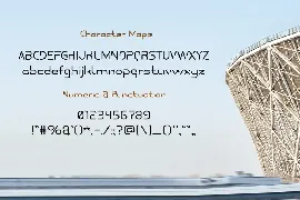 Gharisun - Futuristic Tech Font