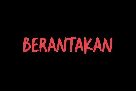 Berantakan Brush Typeface font