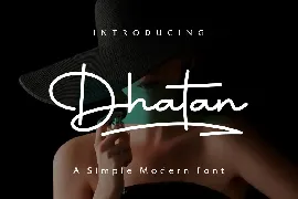 Dhatan Font