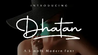 Dhatan Font