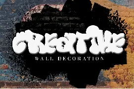 Wushand - Graffiti Thick Font