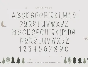 Glisten font