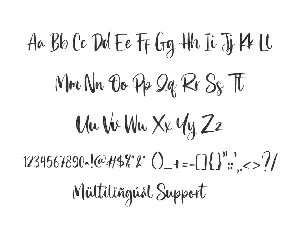 Romland font