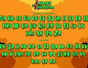 Spooky Christmas font