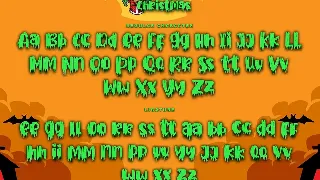 Spooky Christmas font