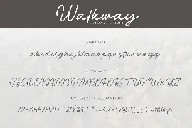 Walkway Font