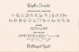 Belgetha a Handwritten Font