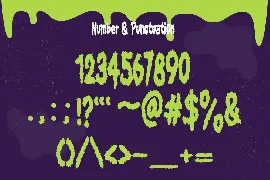 Brainseater - Monster Brush Font