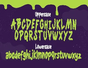 Brainseater - Monster Brush Font