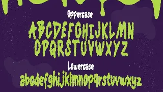 Brainseater - Monster Brush Font