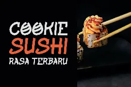 RobyckSushi font