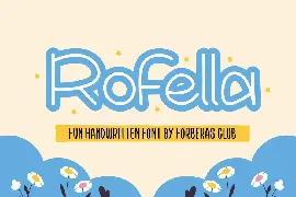 Rofella font