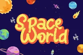 Bigspace Rocket - Kids Bold Fun Font