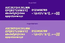 Aregia Sans Serif Font