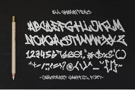 Jamstreet - Monoline Graffiti Font