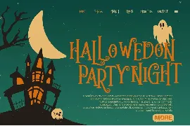 Hallowedon Font