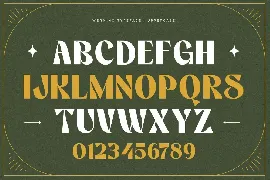 Wermino | Display Typeface font