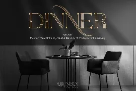 Qiunels - Elegant Luxury Display Serif font