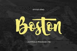 Boston font