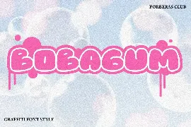 Bobagum font