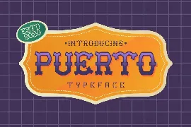 Puerto Playful Tattoo Font