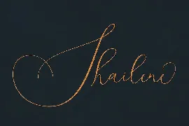 Shailene Script Font