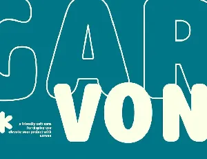 Garvon Soft Sans Serif Font